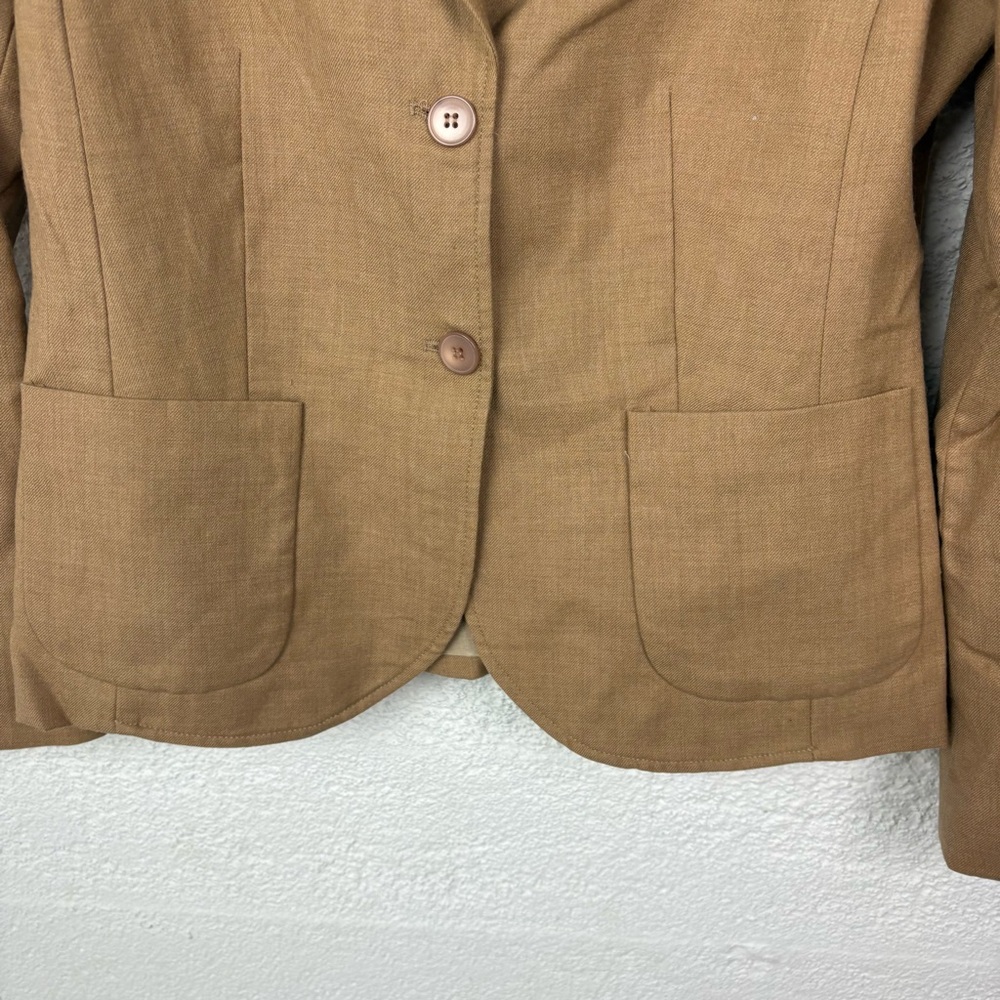 Pendleton Tan 100% Virgin Wool Blazer - image 7